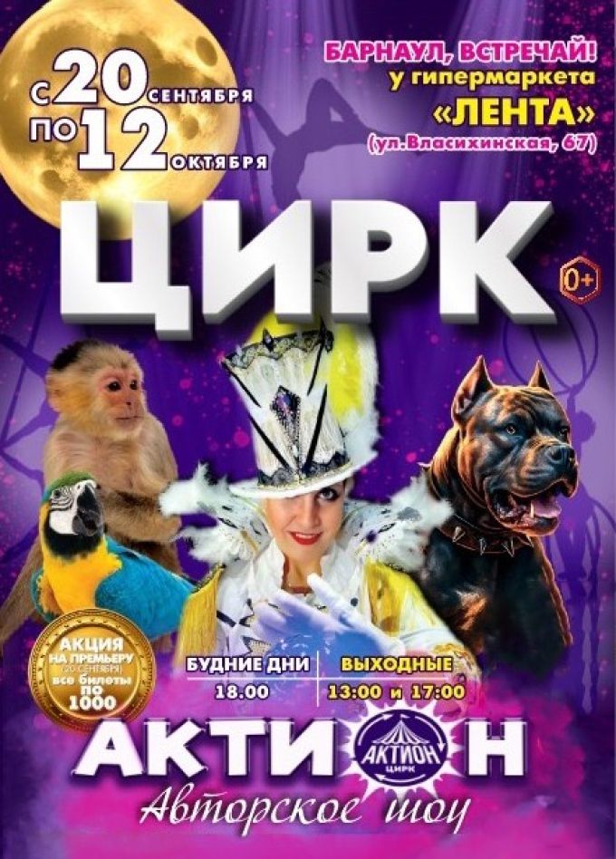 Цирковое шоу «Актион»
