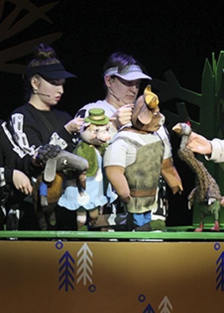 Зимовье зверей