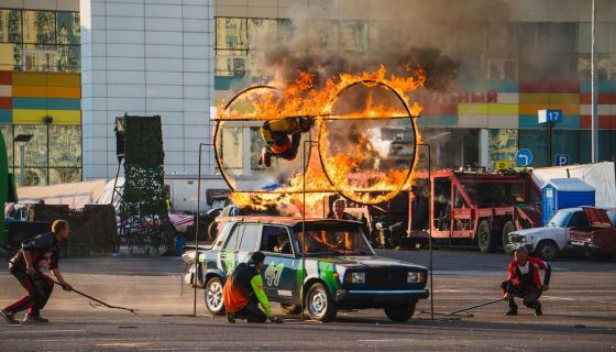 Шоу Каскадеров, Бийск